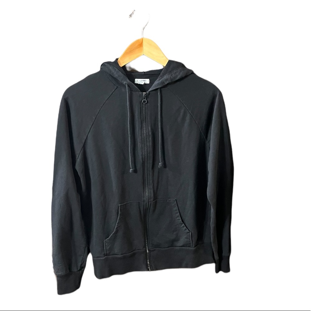 3/$30🖤 Old Navy Black Zip Up Hoodie Size medium